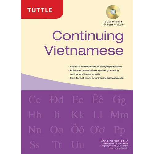 Continuing Vietnamese: Let's Speak Vietnamese (Audio Recordings Included) - Hardcover