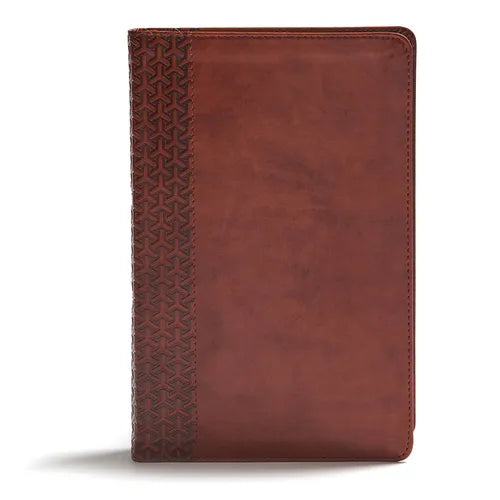 CSB Everyday Study Bible, British Tan Leathertouch - Imitation Leather