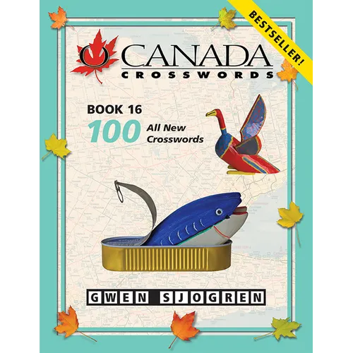 O Canada Crosswords Book 16 - Paperback