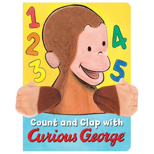 Count and Clap with Curious George Finger Puppet Book - Paperback