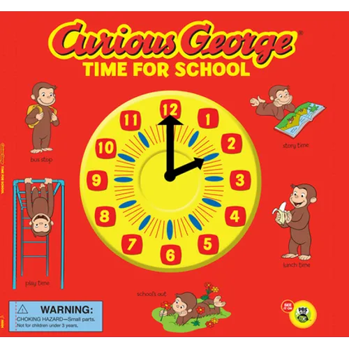 Curious George: Time for School Lift-The-Flaps (Cgtv) - Paperback