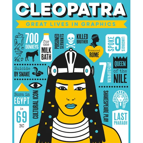 Great Lives in Graphics: Cleopatra - Hardcover