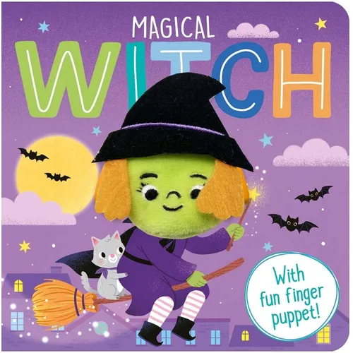 Magical Witch: A Finger Puppet Board Book Ages 0-4 - Board Book