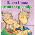 Llama Llama Gram and Grandpa - Board Book