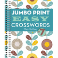 Jumbo Print Easy Crosswords #7 - Spiral