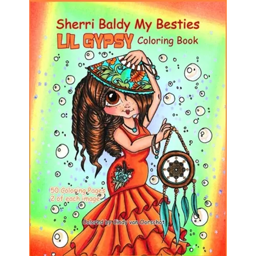 Sherri Baldy My Besties Lil Gypsy Coloring Book - Paperback