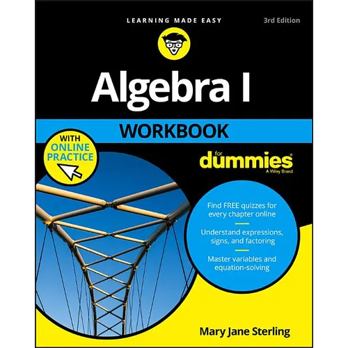 Algebra I Workbook for Dummies - Paperback