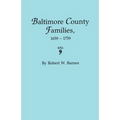 Baltimore County Families, 1659-1759