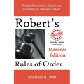 Robert's Rules of Order: Masonic Edition - Paperback