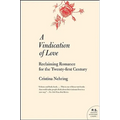 A Vindication of Love - Paperback