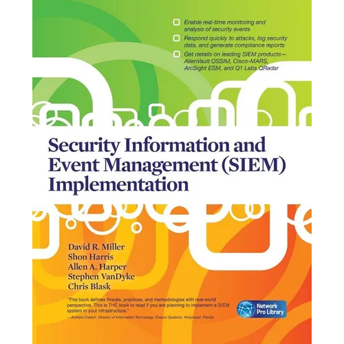 Security Information and Event Management (SIEM) Implementation - Paperback