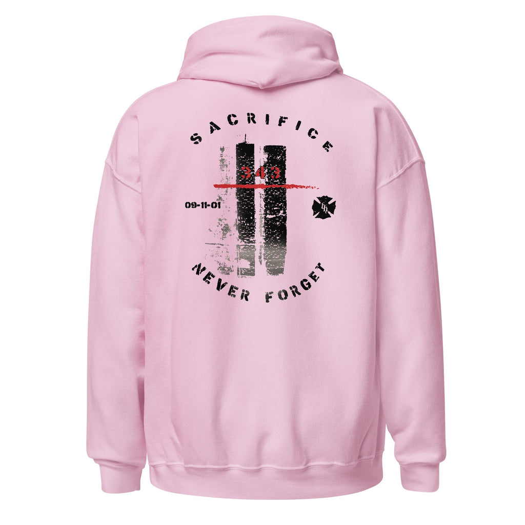 9/11 Never Forget 343 Twin Towers Hoodie