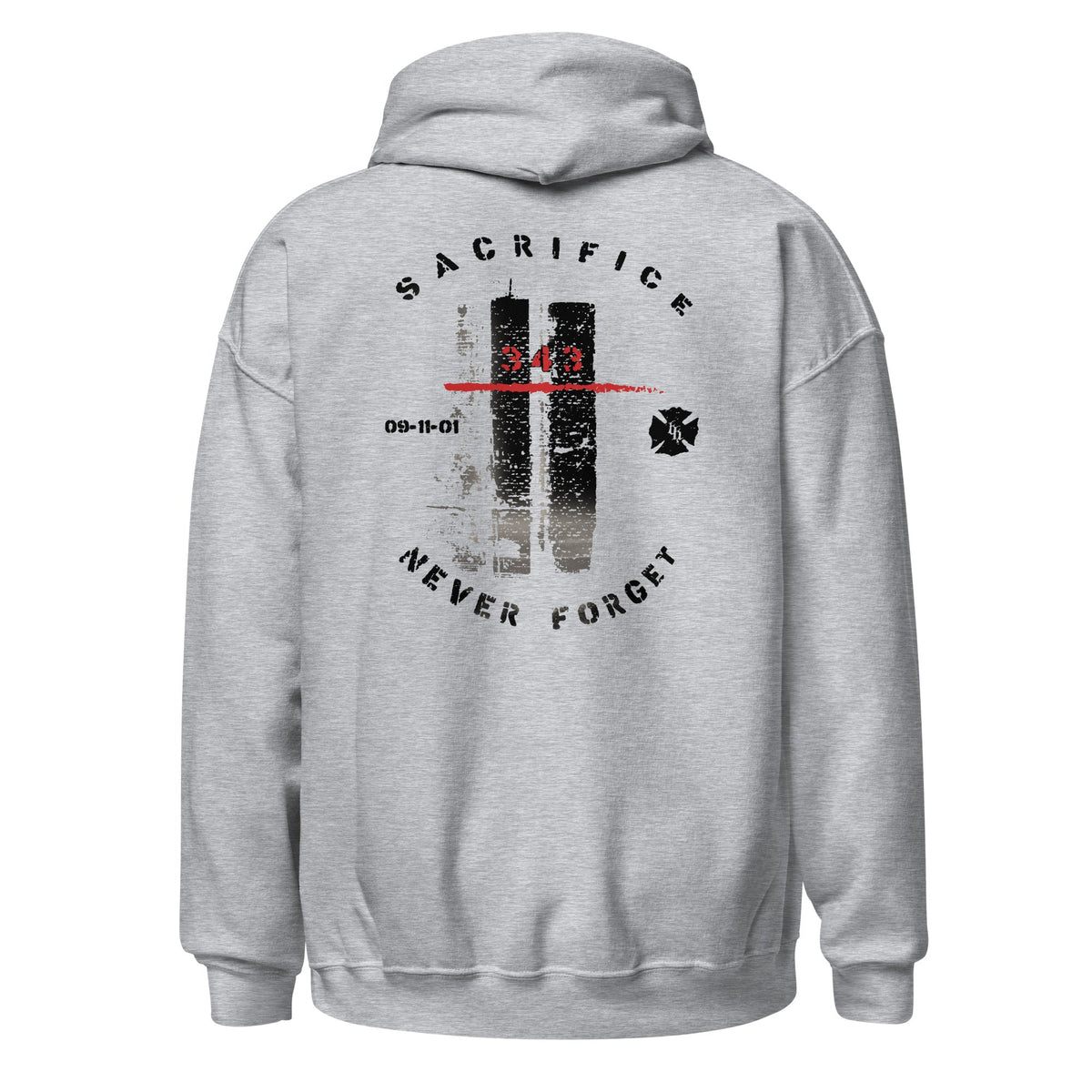 9/11 Never Forget 343 Twin Towers Hoodie