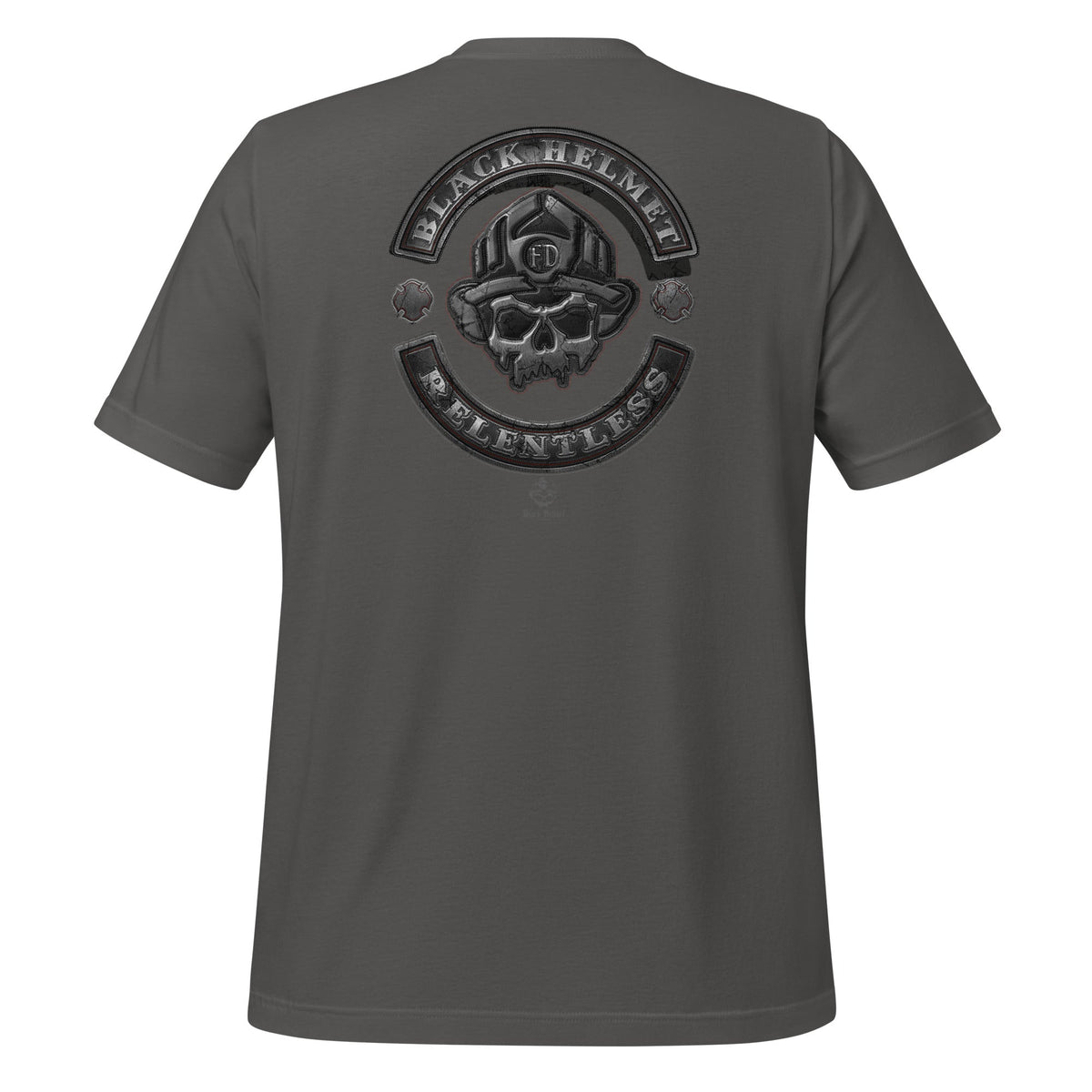 Black Helmet Relentless Biker Premium Tee