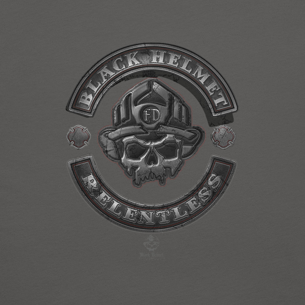 Black Helmet Relentless Biker Premium Tee