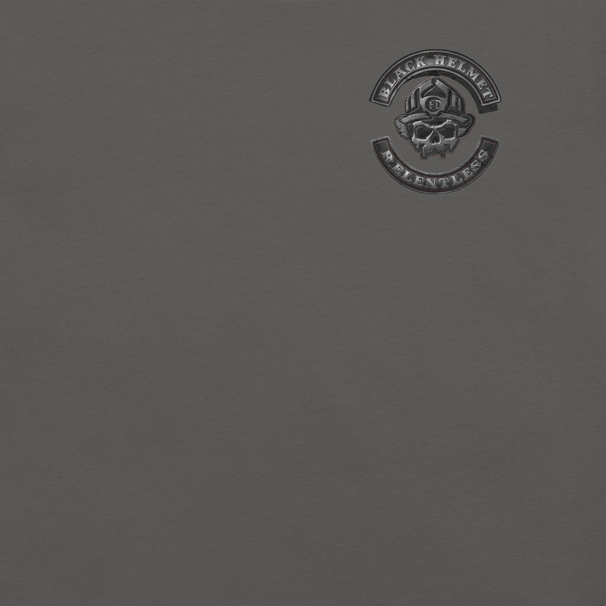 Black Helmet Relentless Biker Premium Tee