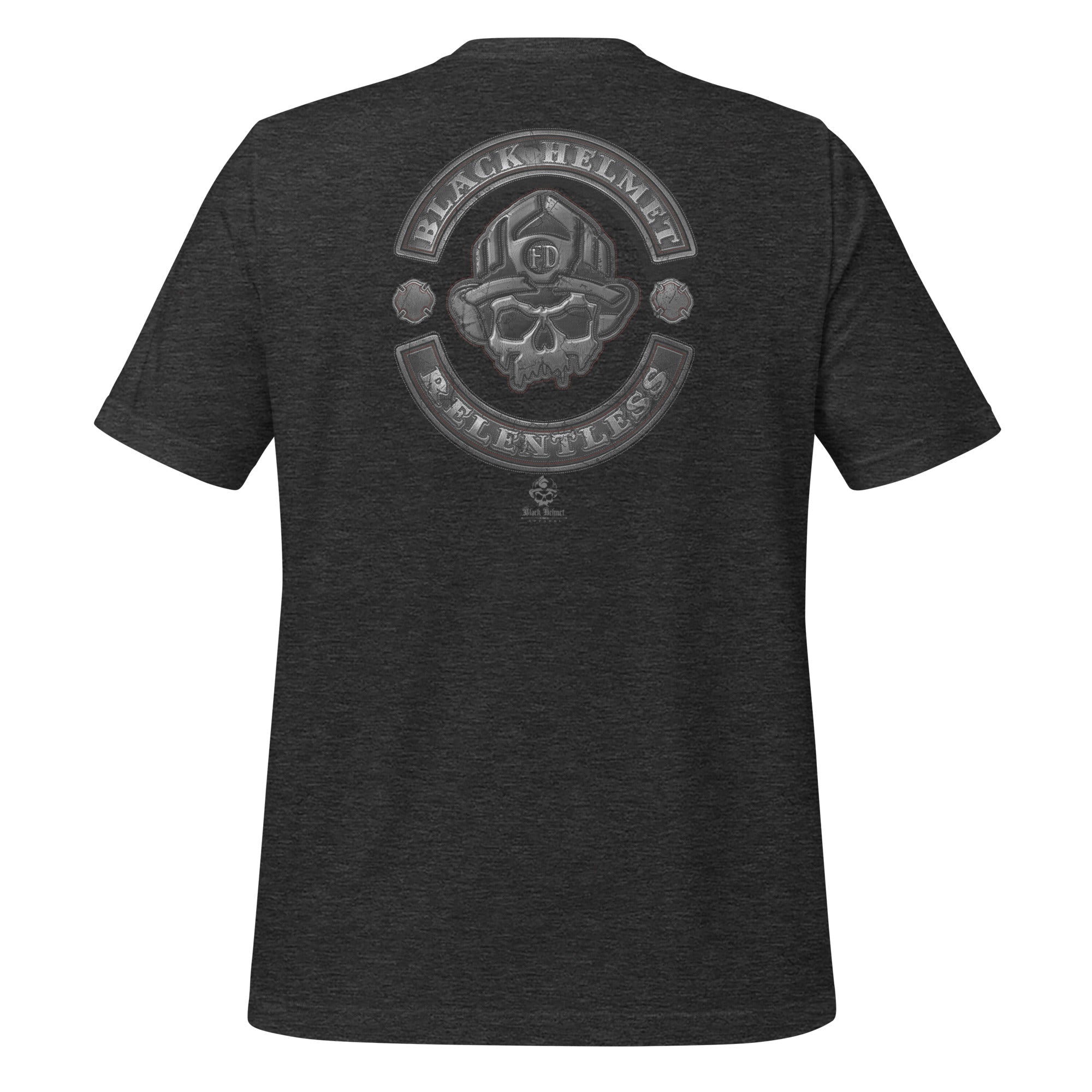 Black Helmet Relentless Biker Premium Tee