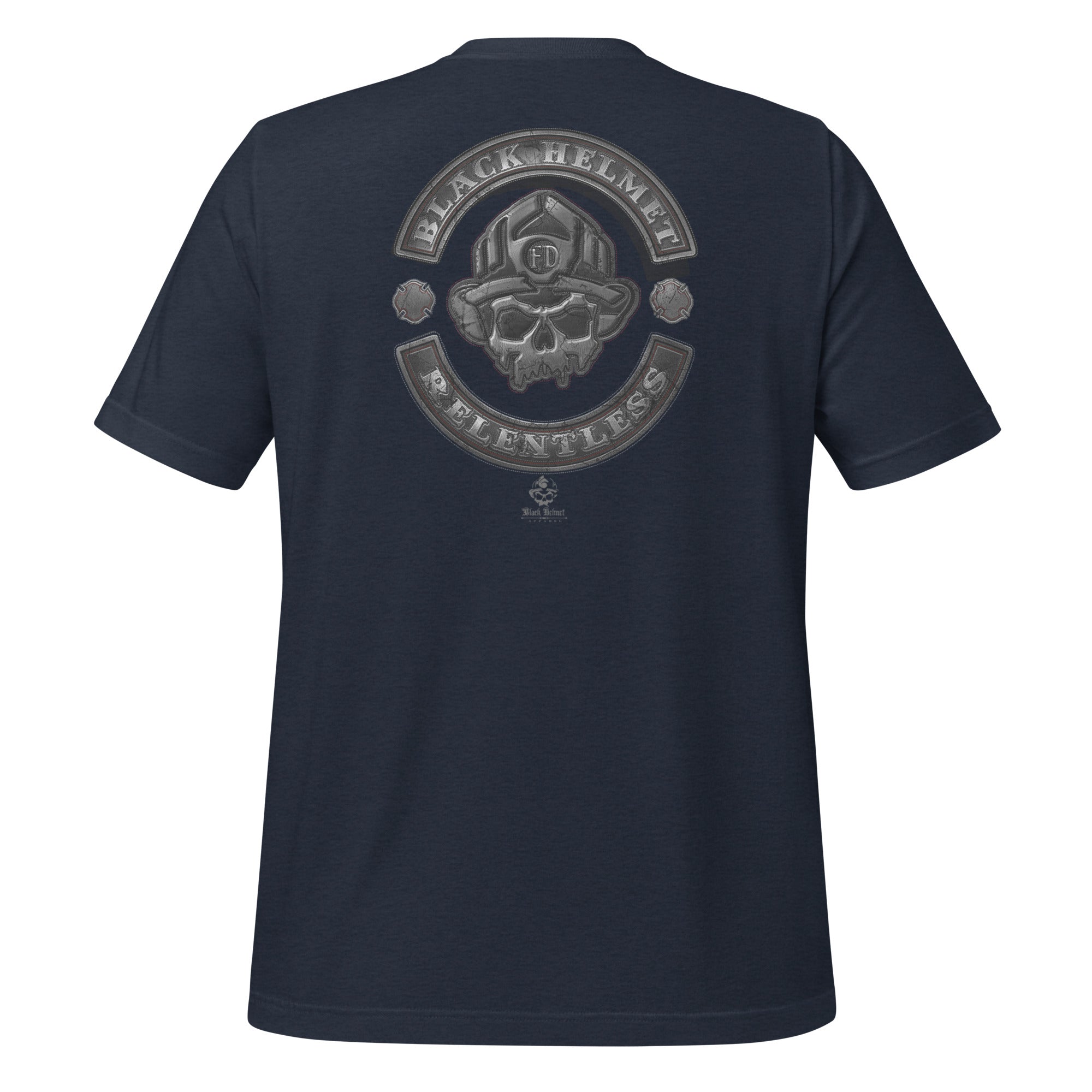 Black Helmet Relentless Biker Premium Tee