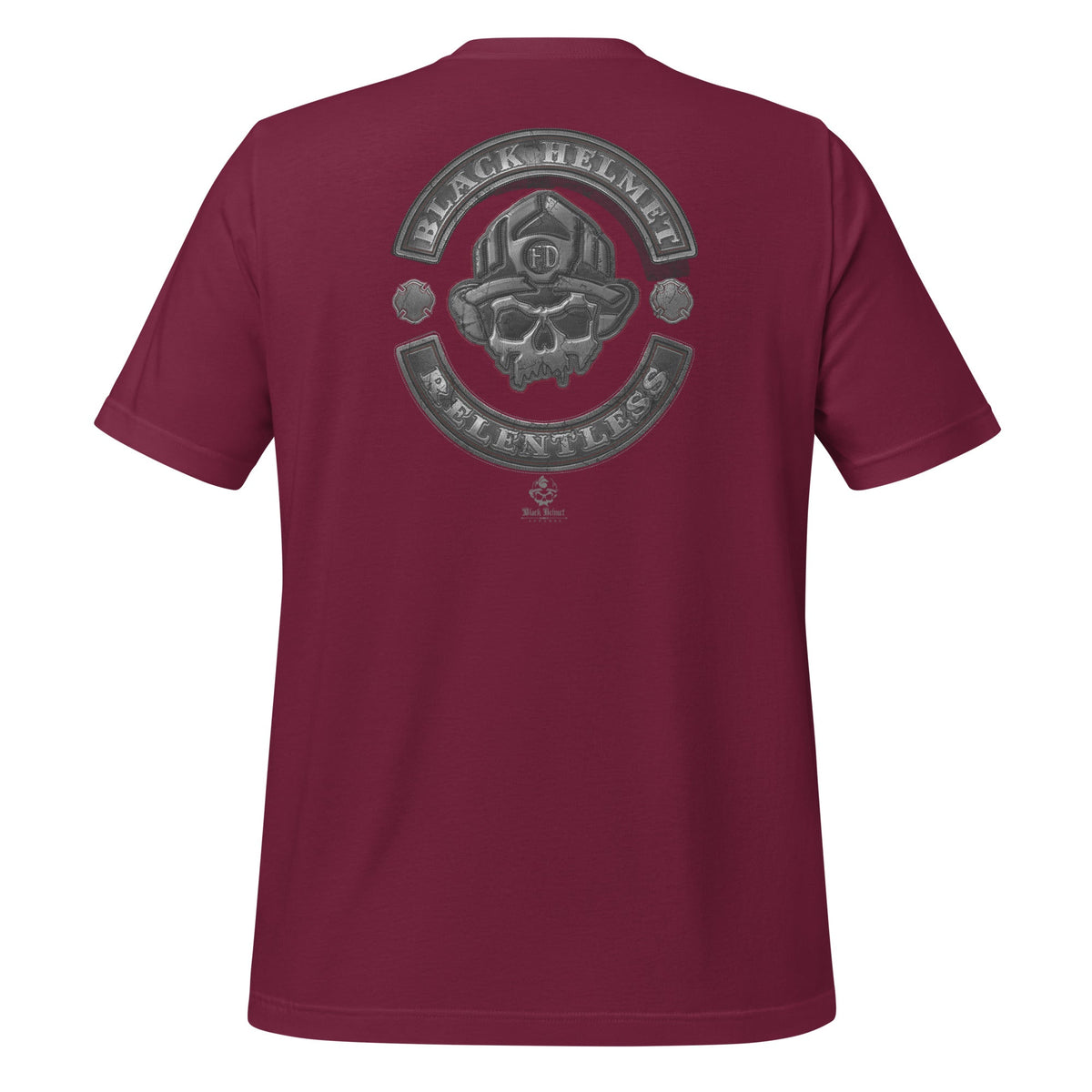 Black Helmet Relentless Biker Premium Tee