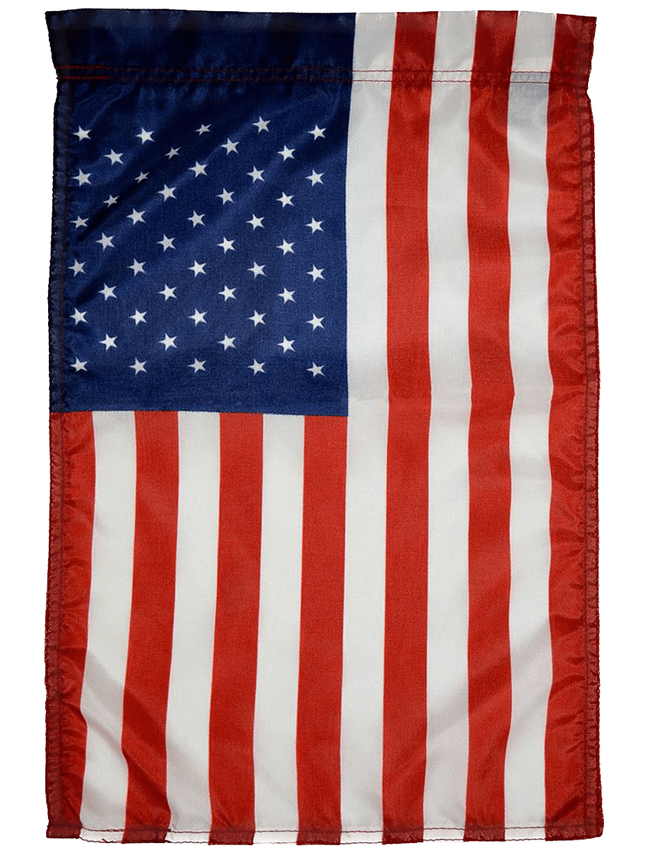 U.S. Embroidered Nylon Pole Sleeve Flag