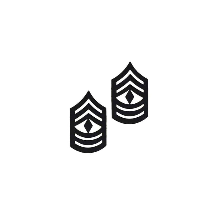 USMC Enlisted Subdued Metal Ranks