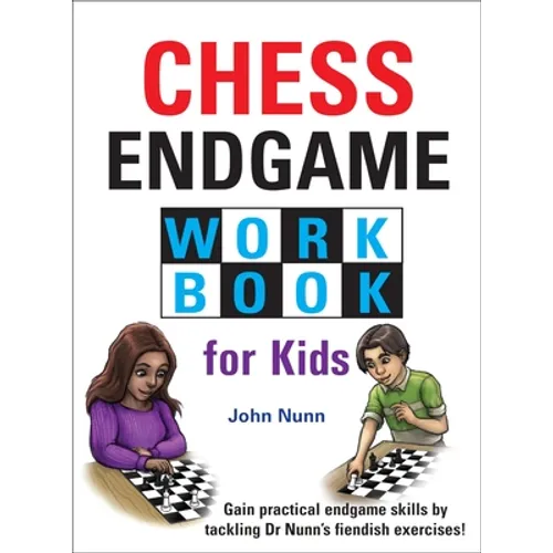 Chess Endgame Workbook for Kids - Hardcover