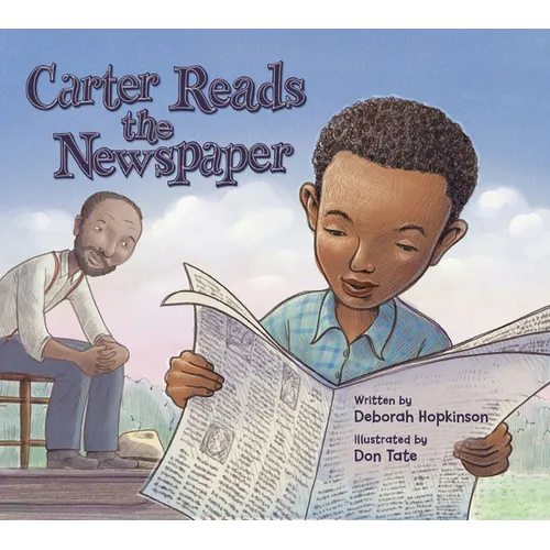 Carter Reads the Newspaper - Hardcover
