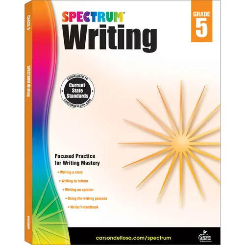 Spectrum Writing, Grade 5: Volume 39 - Paperback