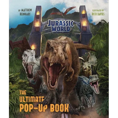Jurassic World: The Ultimate Pop-Up Book - Hardcover
