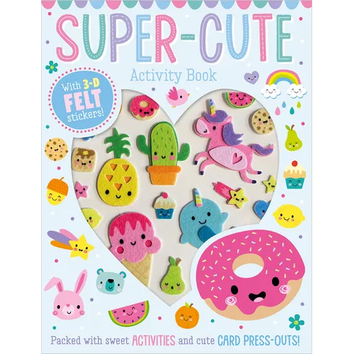 Super Cute Activity Book - Paperback
