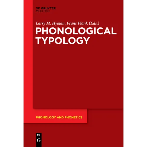 Phonological Typology - Paperback