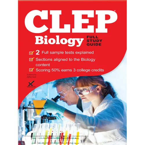 CLEP Biology 2017 - Paperback