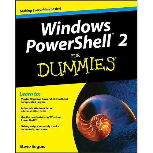 Windows Powershell 2 for Dummies - Paperback