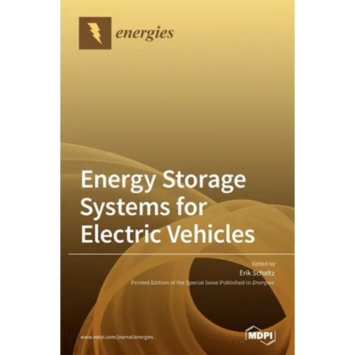 Energy Storage Systems for Electric Vehicles - Hardcover