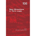 New Directions in Term Logic - Paperback