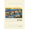 Vintage Lined Notebook Greetings from Berkeley, California