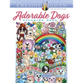 Creative Haven Adorable Dogs Coloring Book - Paperback