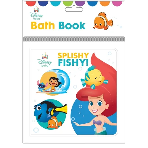 Disney Baby: Splishy Fishy! Bath Book