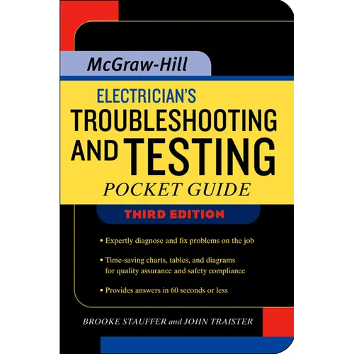 Electrician's Troubleshooting and Testing Pocket Guide, Third Edition - Paperback