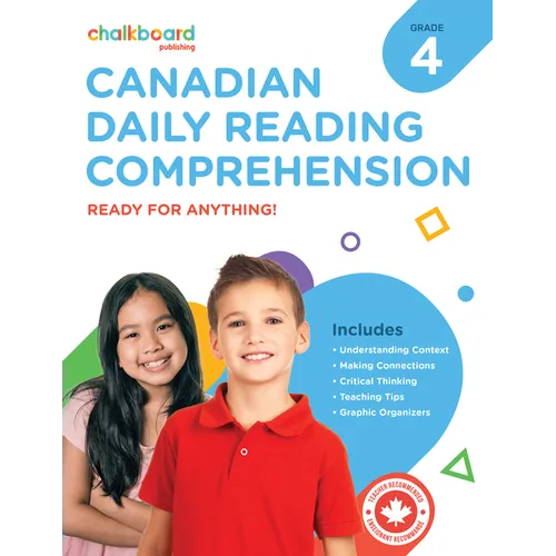 Canadian Daily Reading Comprehension 4 - Paperback