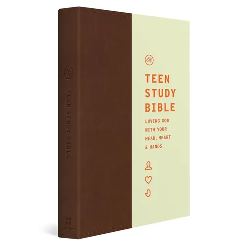 ESV Teen Study Bible (Trutone, Burnt Sienna) - Imitation Leather