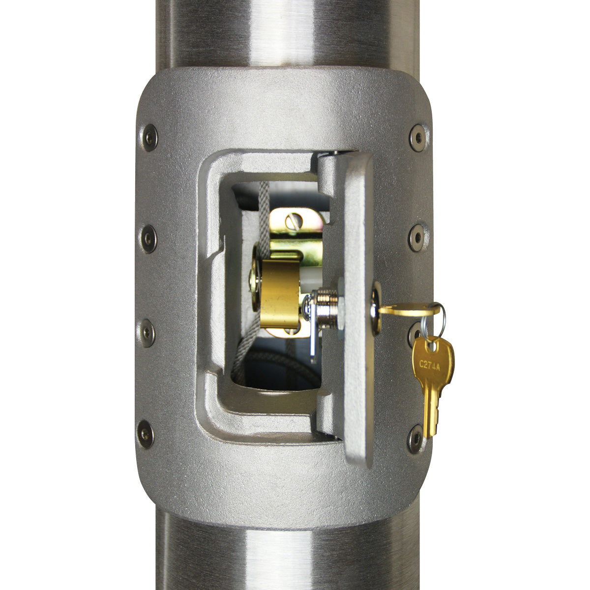 Aluminum Flagpole with Internal Rope & Cam Cleat | Heavy-Duty, Made in USA, Lifetime Warranty