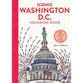 Iconic Washington D.C. Coloring Book: 24 Sights to Send and Frame - Paperback