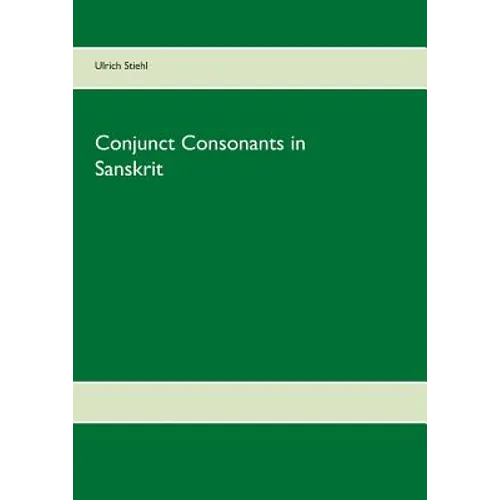 Conjunct Consonants in Sanskrit - Paperback