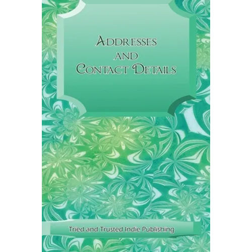 Addresses and Contact Details - Paperback