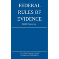 Federal Rules of Evidence; 2020 Edition: With Internal Cross-References - Paperback