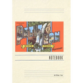 Vintage Lined Notebook Greetings from Petit Jean