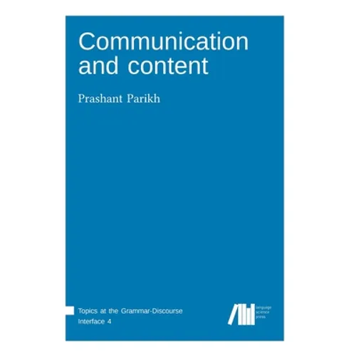 Communication and content - Hardcover