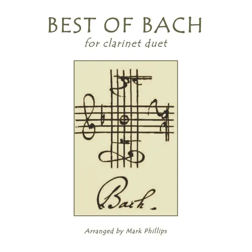 Best of Bach for Clarinet Duet - Paperback
