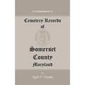 Cemetery Records of Somerset County, Maryland